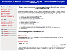 Tablet Screenshot of ip2country.net